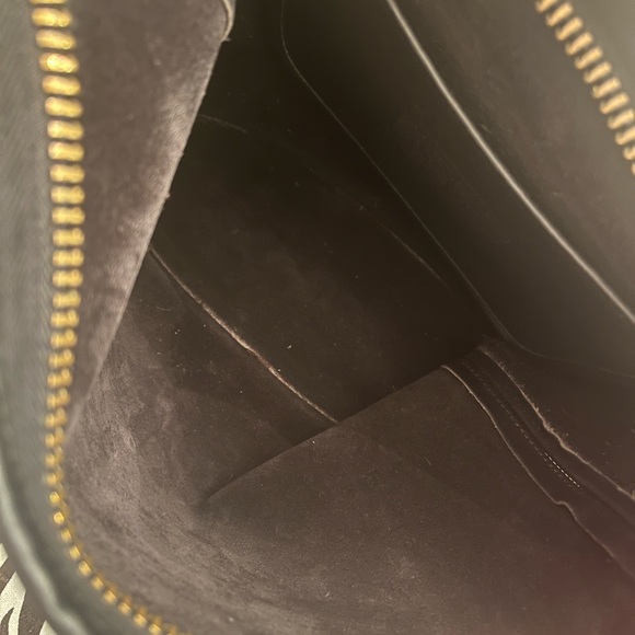 Vintage Coach Black Leather Shoulder Sac Pre-1994 Authentic - Picture 8 of 10